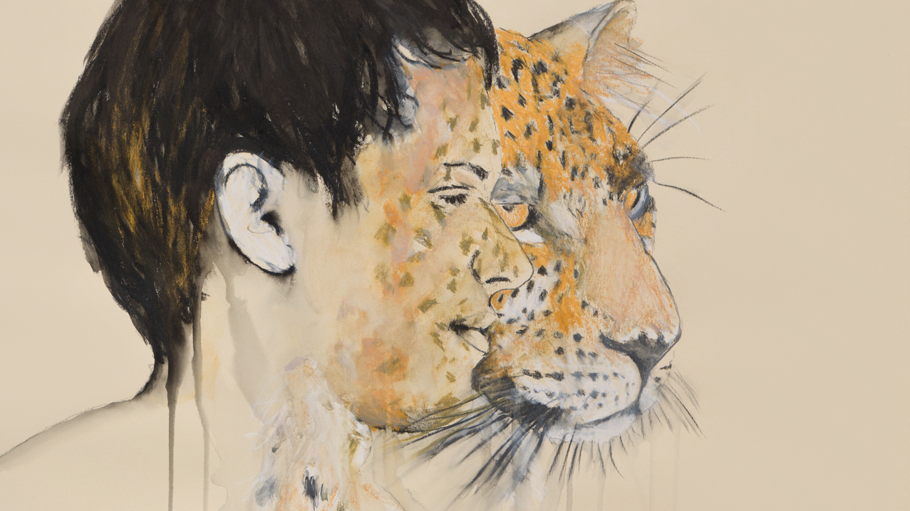 Edi Dubien, Sans titre, 2024, Aquarelle et crayon sur papier, 65 x 50 cm – AG 8253 (photo © Aurélien Mole)