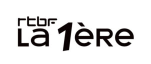 Logo La 1ère RTBF (2026) en noir